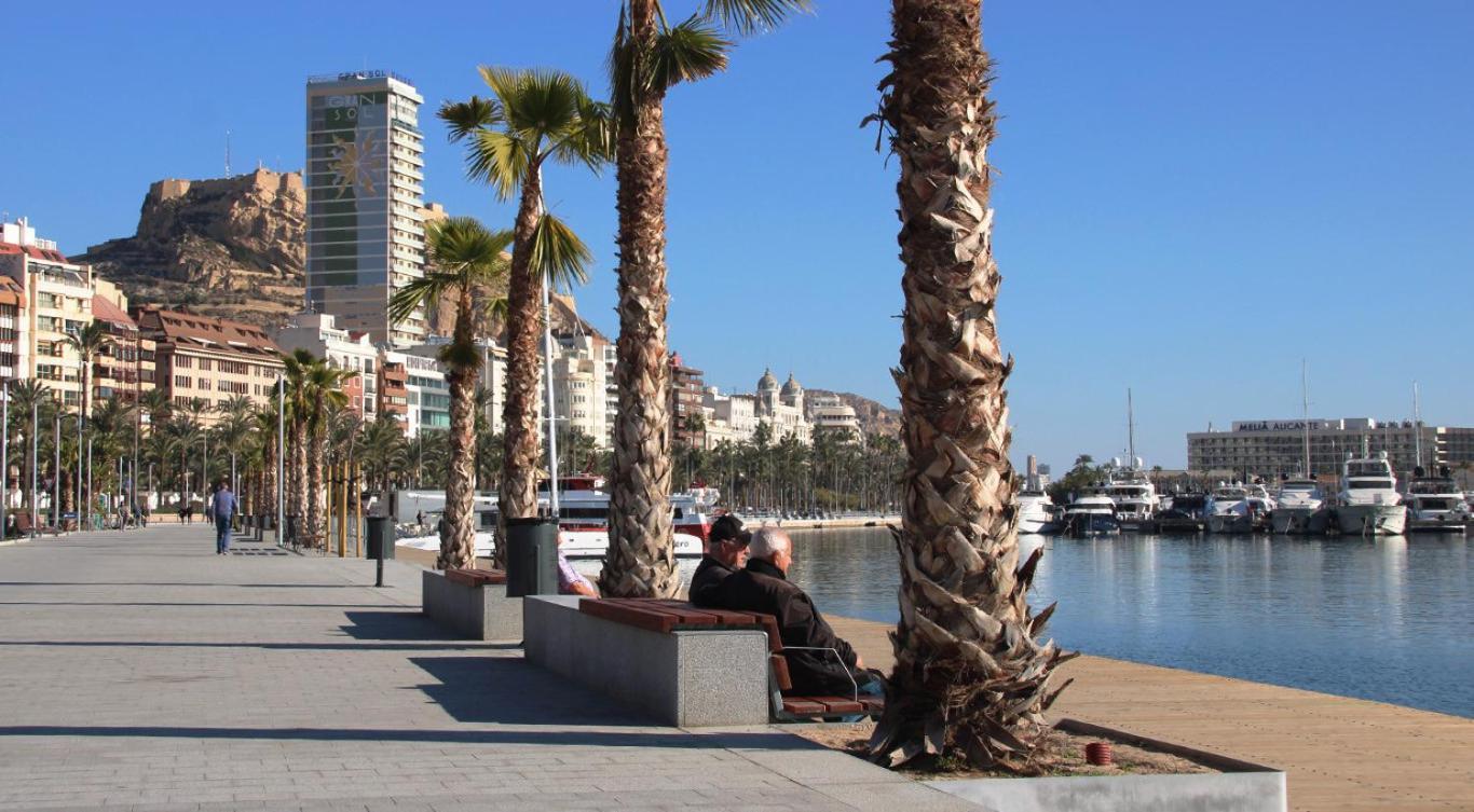 Alicante Colorful Center Bajo Apartment Екстериор снимка